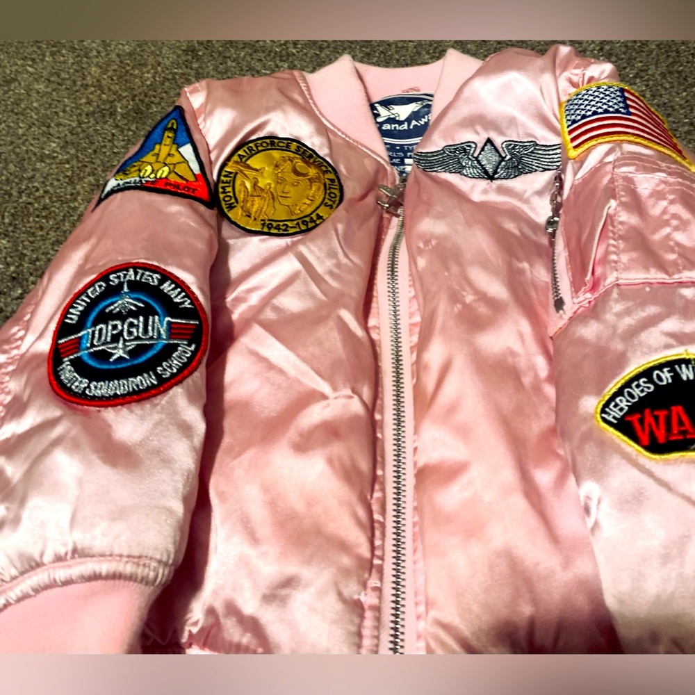 Girl’s flight bomber jacket